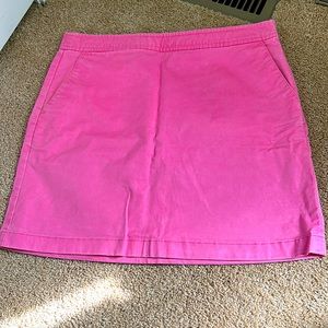 Vineyard vines pink mini skirt